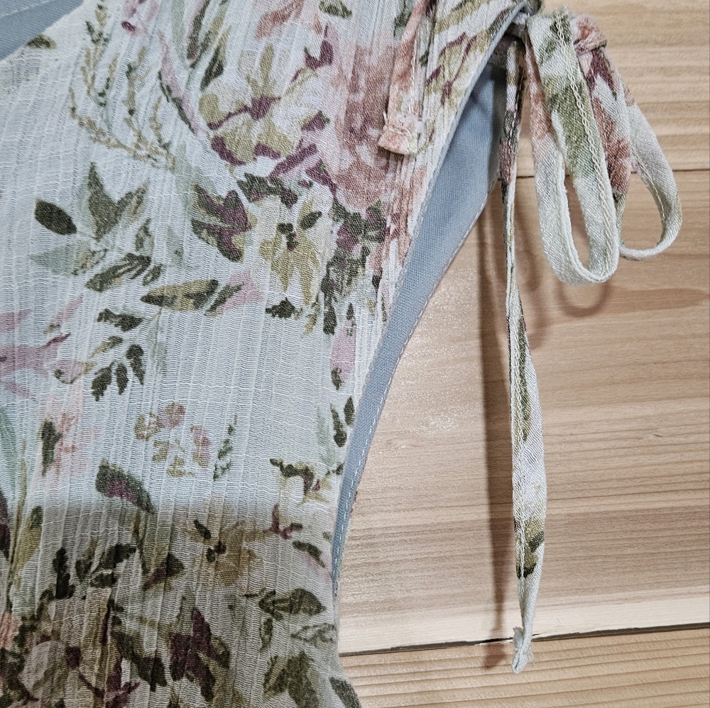 Mia Joy Floral Sleeveless Dress size medium - Picture 5 of 14